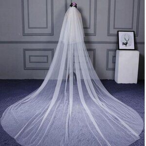 Wedding Cathedral Veil (Waterfall Ivory For Brides)